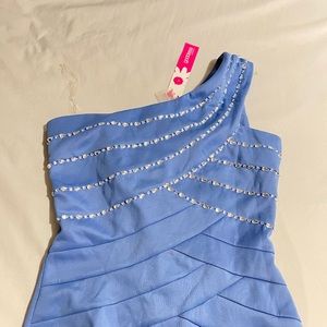 One shoulder mini dress
